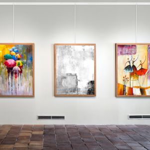 sfeer foto galerie/ kunsthal Classic Rail plus Artiteq