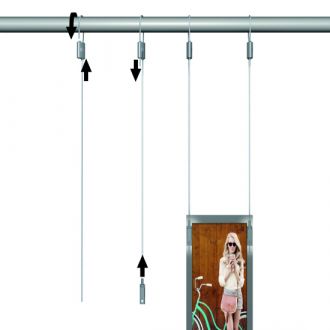 Loop hanger plus lijsthanger 200 cm 10 kg 